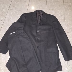Ermenegildo Zegna Black Men's Suit - EUR 52R 32x30